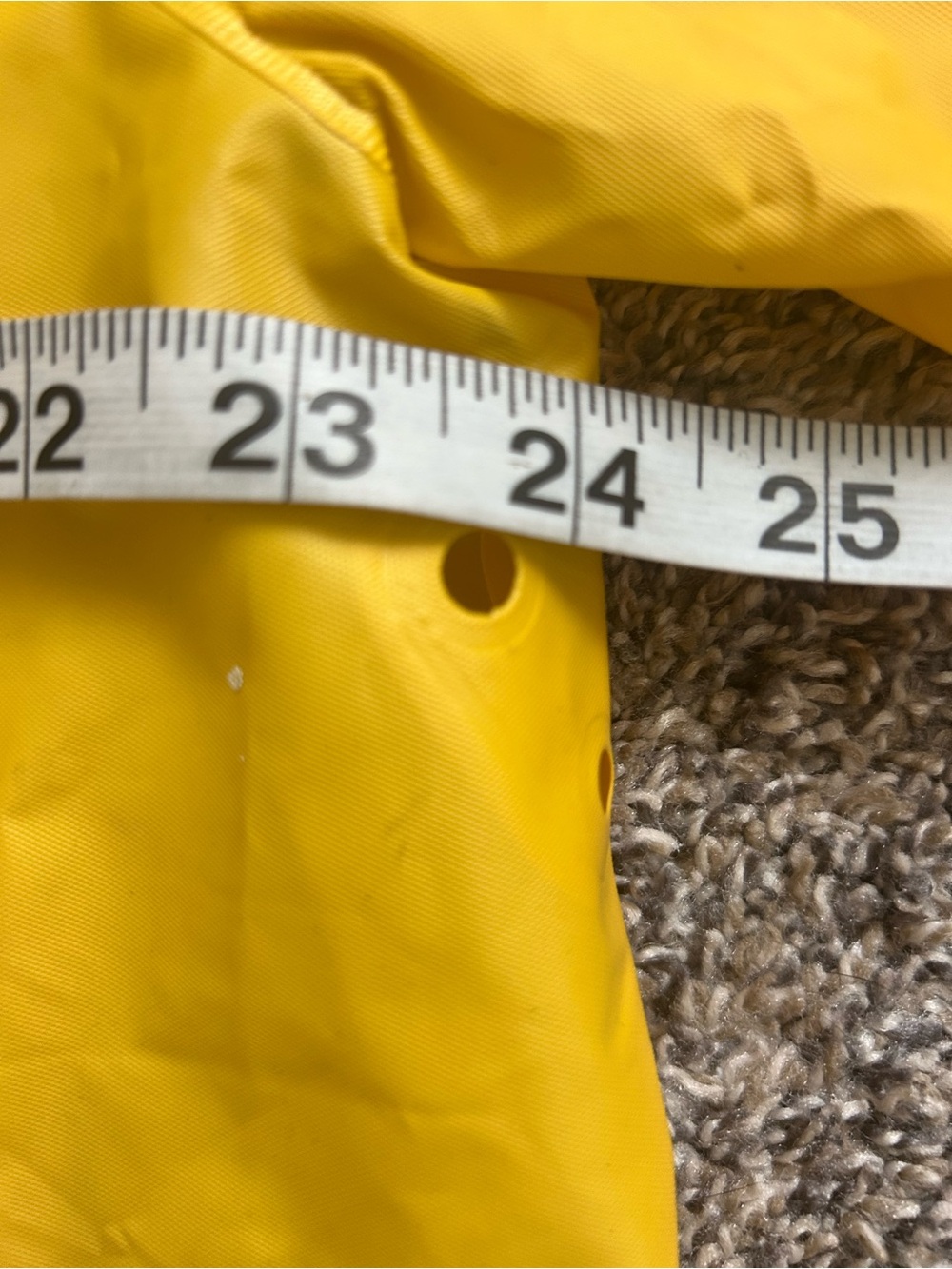 Vintage 100% Vinyl Raincoat Unisex size Small - Picture 7 of 10